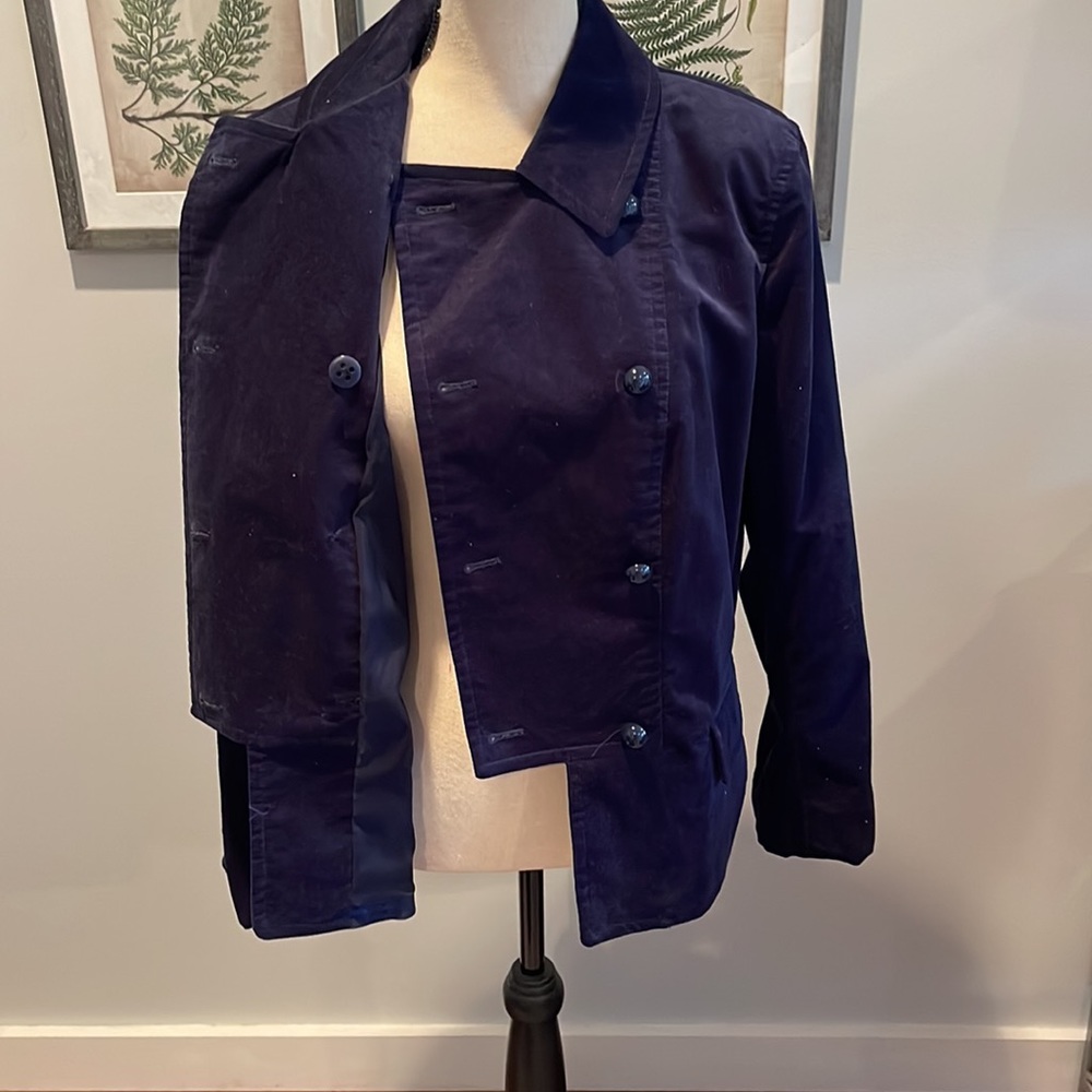 ⚜️Talbot's Navy Double-Breasted Jacket - Picture 2 of 5
